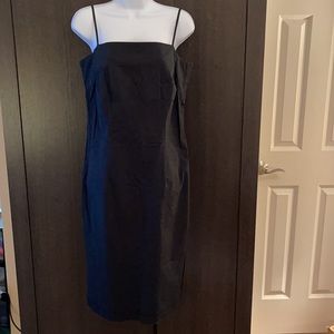 REDUCED Tommy Hilfiger Sheath Dress Side Slits BLK